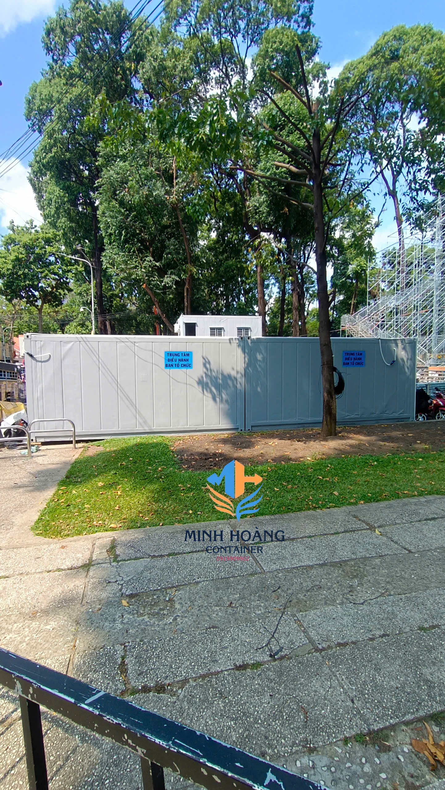 Bộ đôi container văn phòng 20 feet tại Quận 1